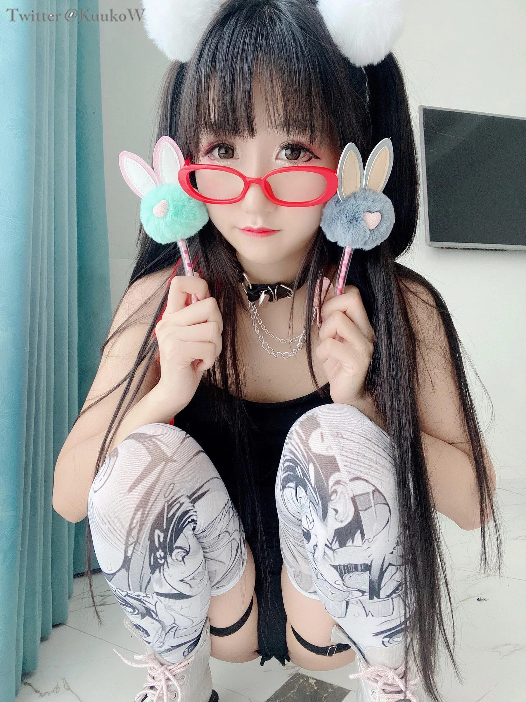 Kuuko W – NO.32 Megane-chan [53P]插图3